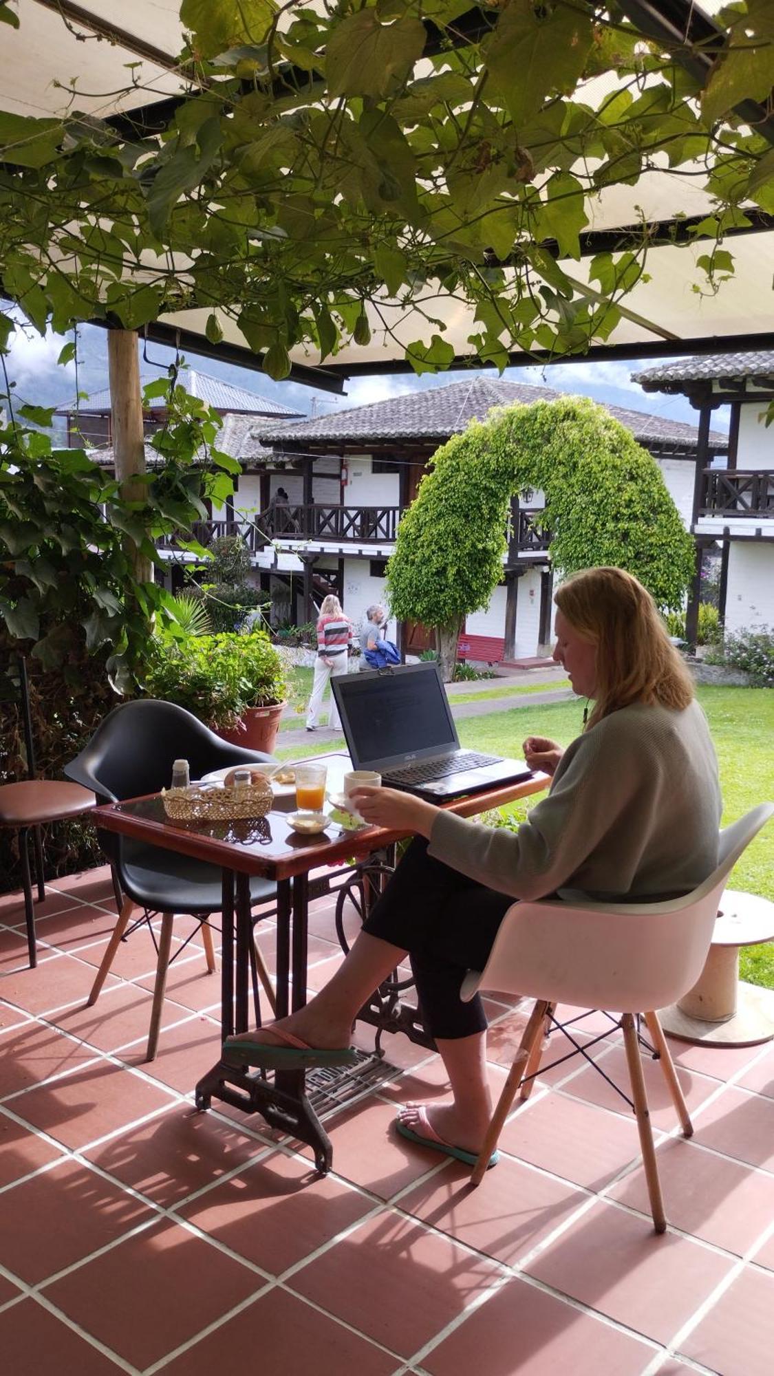 Hostal Inti Luna Baños Esterno foto