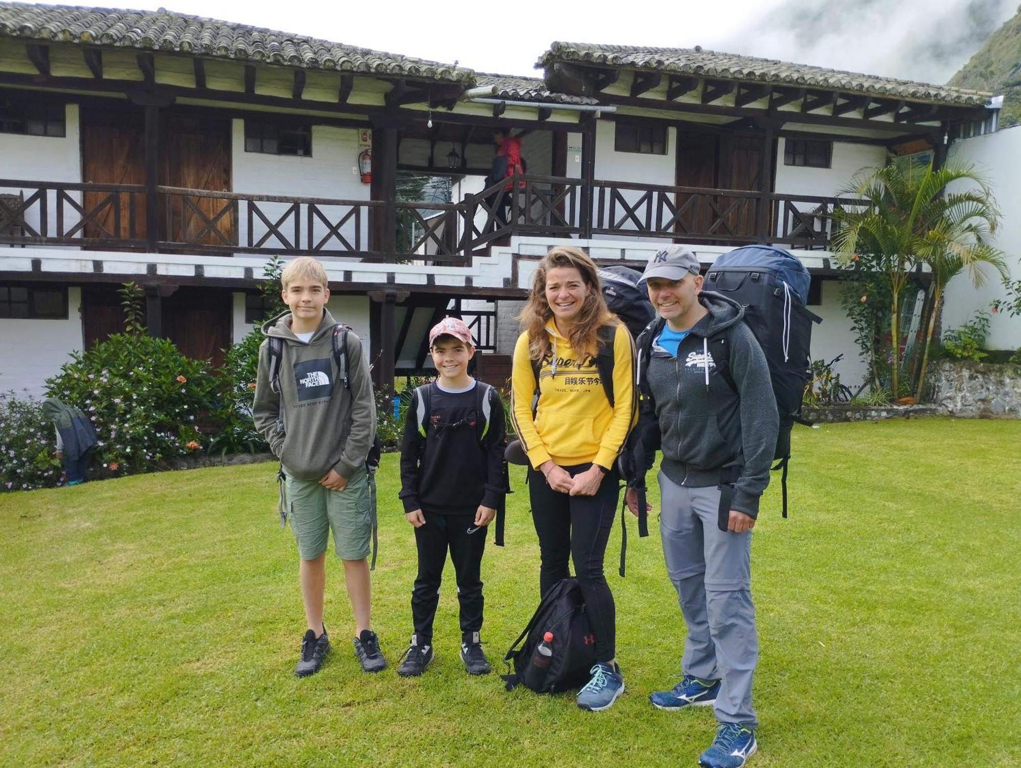 Hostal Inti Luna Baños Esterno foto